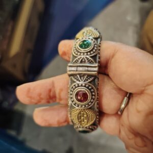 Vintage Beaded Bangle