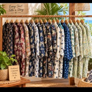 Men Cotton Block Print Shirts
